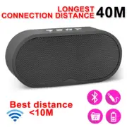 USB/TF/FM Radio Stereo Rechargeable Portable Bluetooth Speaker Outdoor Wireless