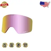 High-Definition Anti-Fog Pink Lens for Dragon Unisex NFX MAG Snow Goggles