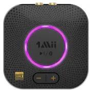 1Mii B06S+ LDAC Bluetooth 5.2 Receiver for Home Stereo Hi-Res Music Streaming...