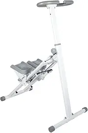 Climber Exercise Machine for Home Gym with Guide Rails Folding Exercise Climber Cardio Workout Machine 6-Level Heights Stair Stepper, Easy to Assemble
