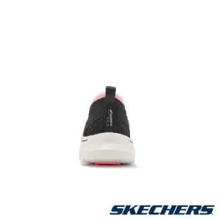 Skechers 休閒鞋 Go Walk 7-Abie 女鞋 黑 粉紅 健走鞋 緩震 套入式 針織 125225BKHP
