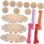 Basket Weaving Kits for Boys and Girls 16pc Craft Material Pack Paper Ropes Cards