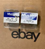 2 OF Mustad Fishing Hooks Bronze 92141-BR 50S Sz6 Beak Steelhead Egg Sack NIP