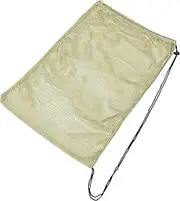 Gym Drawstring Bag Lightweight Mesh Storage Pouch for Soccer Basketball Volleyball Outdoor Activities Breathable Design Durable Matcha