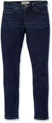 Carhartt Rugged Flex Slim-Fit Layton Skinny Ladies Pants, blue, Size 40 for Women