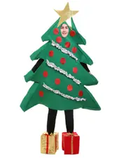 Unisex Christmas Tree Costume