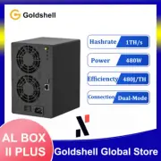 New Goldshell AL BOX 2 Ⅱ Plus 1TH/S 480W ALPH Miner Blake3 Alephium with PSU