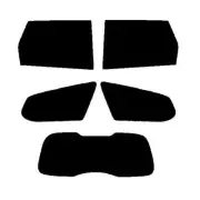 Pre Cut Car Window Tinting Kit for Ford Focus Estate 2005-10 Rear Windows Tint