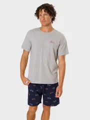 Mens Christmas Knit Pjs Set