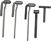 LeeQinersw 5Pcs Motorcycle Valve Screw Adjustment Tool, Adjusting Spanner Motorcycle Repair Tools, Repair Wrench 8mm 9mm 10mm, Sturdy
