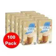 Nescafe 98% Sugar Free Vanilla Malt Latte Coffee Sachets 100 Pack