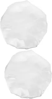 VINTORKY Elastic Bath Caps for Women Large Size Quick Dry Reusable Hair Protection Bathing Cap Set
