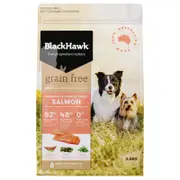 Black Hawk Grain Free Adult Salmon Dry Dog Food (2.5kg bag)