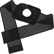 Elastic Ankle Brace with Breathable Design Protective Strap for Ankle Sprains Reusable Ice Pack Fixator for Outdoor Use Black