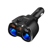 [Powertech] Dual Cigarette Lighter Adaptor w/ 3x USB Ports & Voltmeter