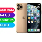 Apple iPhone 11 PRO MAX Australian Stock (64GB, Gold) - Grade (Excellent)