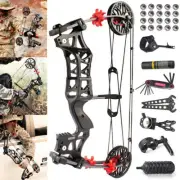 Archery 30-60lbs Compound Bow Steel Ball Fishing Hunting Right Left Hand Target