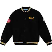Mitchell & Ness M&N HWC Heavyweight Wool Varsity Jacket - Minneapolis Lakers Black L