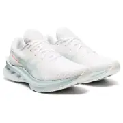 ASICS Women's Novablast Running Shoes, White/Aqua Angel