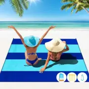 Beach Blanket Oversized Extra Large 78" X 81"waterproof Sandproof Beach Blanket