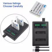 NB-6LH Battery / Charger for Canon Powershot SX170 SX500 SX510 SD1200 SD4000 IS