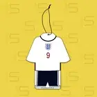 England Football Car Air Freshener -Vanilla, New Car, Cool Night & Coconut Scent