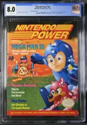 Nintendo Power 20 Cgc 8.0 Subscription Edition