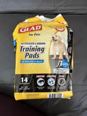 Glad Black Charcoal Puppy Pads (10 Pads)