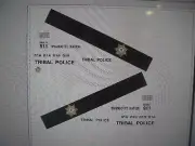 Wyandotte OK Tribal Police Car Decals 1:64 Two for one money