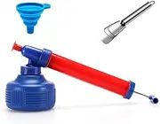 Dadaozhijian Diatomaceous Earth Applicator Garden Puffer Duster (Red, 1/1)