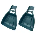 2x Hand Rake Leaf Grabbers for Hands Debris Home Shrub Leaf Scoops and Claws