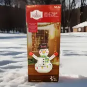 Holiday Time Inflatable Snowman 2 ft {FF}