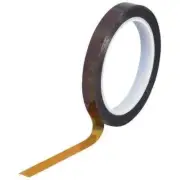 3/8" 1mm Thick Kapton Tape | 36 Yards | Amber Color | New | Naikos