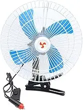 6/8/10" DC 12V/24V Half Cover/All Car/Truck Electric Vehicle Clip Fan 10 In. Half Cover, 24V