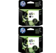 2 Genuine Original HP 65 / 65XL Ink For Deskjet 2620/3720/ENVY5020/5030/AMP120