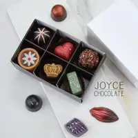 在飛比找ETMall東森購物網優惠-JOYCE巧克力工房-綜合手製巧克力6顆入禮盒