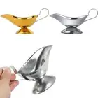 Ergonomic Handle Gravy Boat Salad Dressing Server Condiment