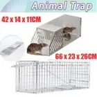 Continuous Rat Trap Cage Animal Bait Safe Catch Pest Rodent Mouse Control Box