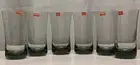 NEW Mid Century Denby Arabesque Dusk Grey Glasses Minor Sweden 6" NEW OLD STOCK