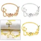 10x Napkin Buckles, Round Alphabet Napkin Buckles Holder for Party Table Setting