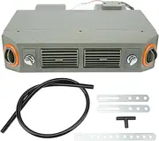 Nutriess Air Conditioning Evaporator Assembly 3 Speed Temperature Adjustment Universal Under Dash Evaporator System DC12V 6A Comfortable Interior Environment (24V)