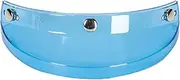 GUYOS Universal Motorcycle 3 Snap-Button Visor Flip Up Down Open Face Helmet Wind Shield