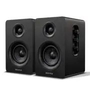SW208 3" Active Bluetooth 5.0 Bookshelf Speakers – 60W Carbon Fiber Speaker U...
