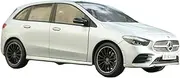 Scale Finished Model Car 1:18 Scale for Mercedes-Benz B-Klasse Alloy Die-cast Metal Simulation Mini Car Model Toy Gift Miniature Replica Car(White)