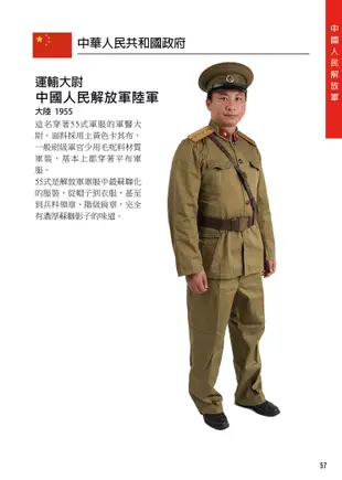 中國軍服圖解 1945-1980