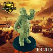 Wasteland Surgeon | Post Apocalypse 32mm Miniature Figure | Wasteland Warfare
