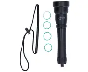 Strong Light Diving Flashlight 3600LM Long Range LED Dive Light Aluminum Alloy IPX8 Waterproof Diving Torch