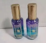 Lot of 2 Alexandra de Markoff Essential Bath Oil Blue Purple 1 fl oz NOST