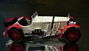 SOLIDO 4004 Mercedes 1931 SSKL (street version) diecast 1:43 . Vintage !