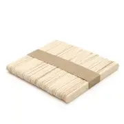 50Pcs DIY Ice Cream Wooden Kids Hand Art Cake Making Children Gift